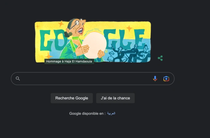 محرك البحث “غوغل” يحتفي بالفنانة المغربية الراحلة "الحاجة الحمداوية"