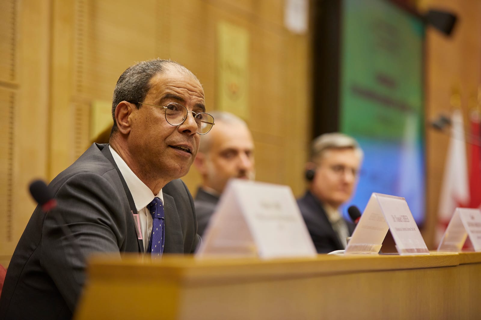 يوسف شهاب، أستاذ العلوم الجيوستراتيجية والتنمية الدولية